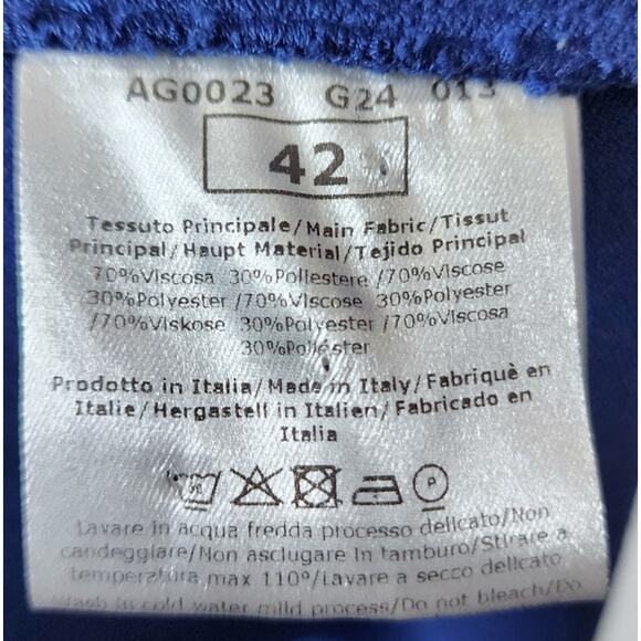 Mantu Colorblocked Dress, Size 42/US Small 6 - Picture 4 of 5